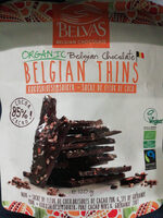 Oganic Belgian Chocolate- Belgian thins