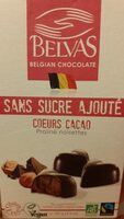Cœurs cacao Praliné Noisettes