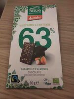 Caramelized Almonds Chocolate Dark