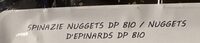 Spinazie nuggets