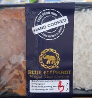 Boeuf curry paneng et riz lemongrass