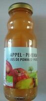 Jus de pommes et poires