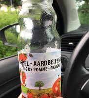 Jus de pomme fraise