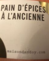 Pain d'epices à l'ancienne