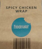 Spicy chicken wrap