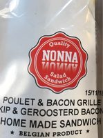 Sandwitch Poulet Bacon Grillé