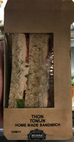 Home made sandwich Thon