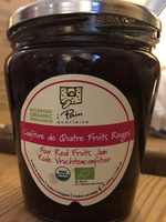 Confiture de Quatre Fruits Rouges