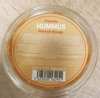 Hummus poivron rouge