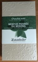 Chocolat noir menthe poivrée du Mekong
