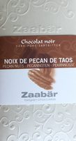 Chocolat noir Noix de pécan de Taos