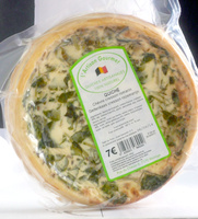 Quiche artisanale 100% naturel