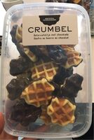 Gaufre au beurre au chocolat