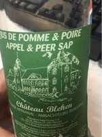 Jus de pomme & poire