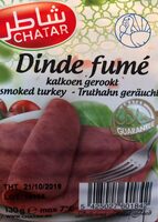 Dinde fumé
