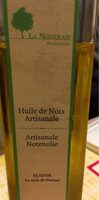 Huile de noix artisanale