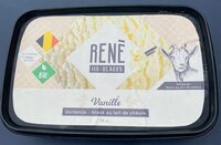 Glace au lait de chèvre - à la vanille