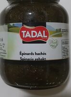 Épinards hachés
