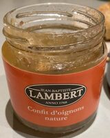 Confit d’oignons nature