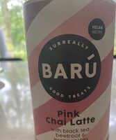 Pink chai latte