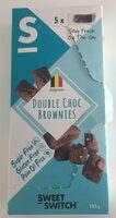 Double choc brownies