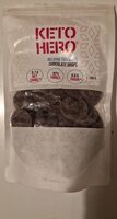 Belgian dark chocolate drops