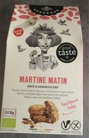Biscuit petit dejeuner à l'avoine et aux raisins