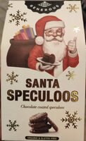 Santa speculoos (chocolate covered speculoos)