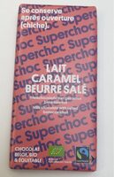 Chocolat au lait caramel beurre salé