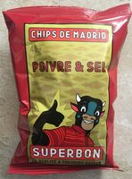 Chips de Madrid poivre & sel