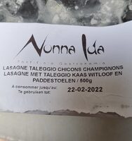 Lasagne taleggio Chicons champignons