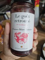 Confiture Fraises Mûres Violette