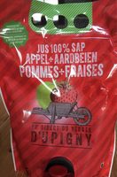 Jus pommes fraises