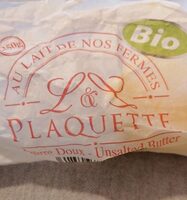 La plaquette beurre doux