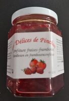 Confiture fraise-framboise