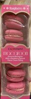 Macaroon: almond meringues w a raspberry