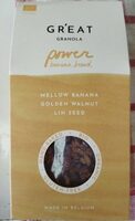Gr'eat granola power banana bread