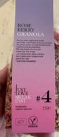 Granola rose Berry #4