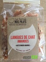 Langues de chat amandes
