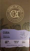 Chocolat au lait 60% Cuba