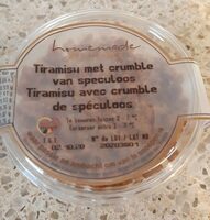 Tiramisu avec crumble de speculoos