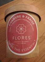 Sorbet chanvre et fraise