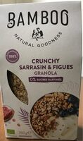 Crunchy sarrasin et figues granola