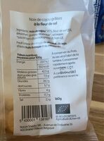 Noix de cajou grillees a la  fleurs de sel
