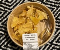 Ananas seches en morceaux