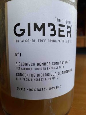 Biologisch Gember Concentraat