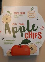 Fruit later Apple chips zoet