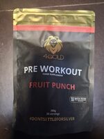 Pre workout Fruit Punch
