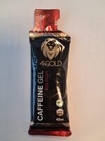 Caffeine gel rood fruit