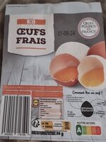 30 oeufs frais